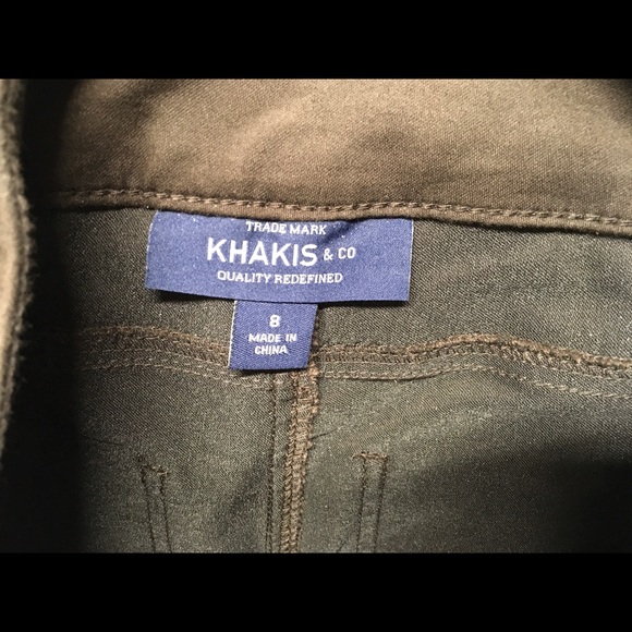 Brown stretch cotton pants. Still has tags never worn. - Picture 7 of 10